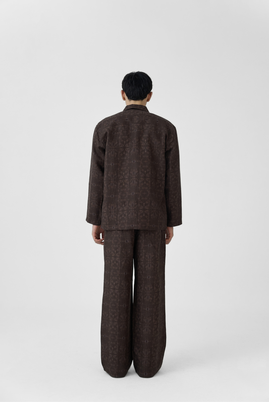 Dual Cedar Linen Jacket