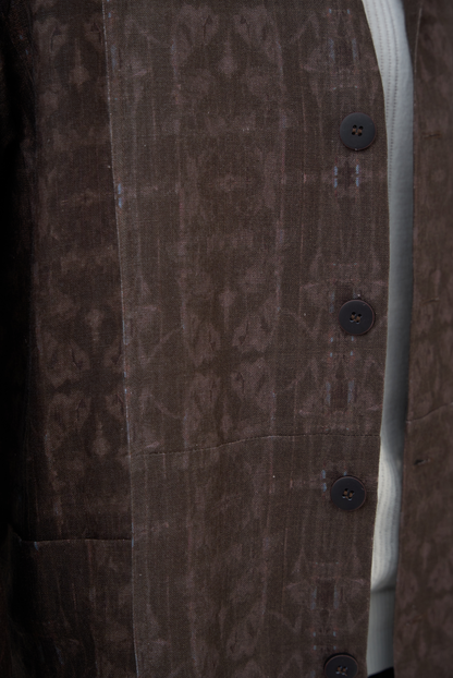 Dual Cedar Linen Jacket