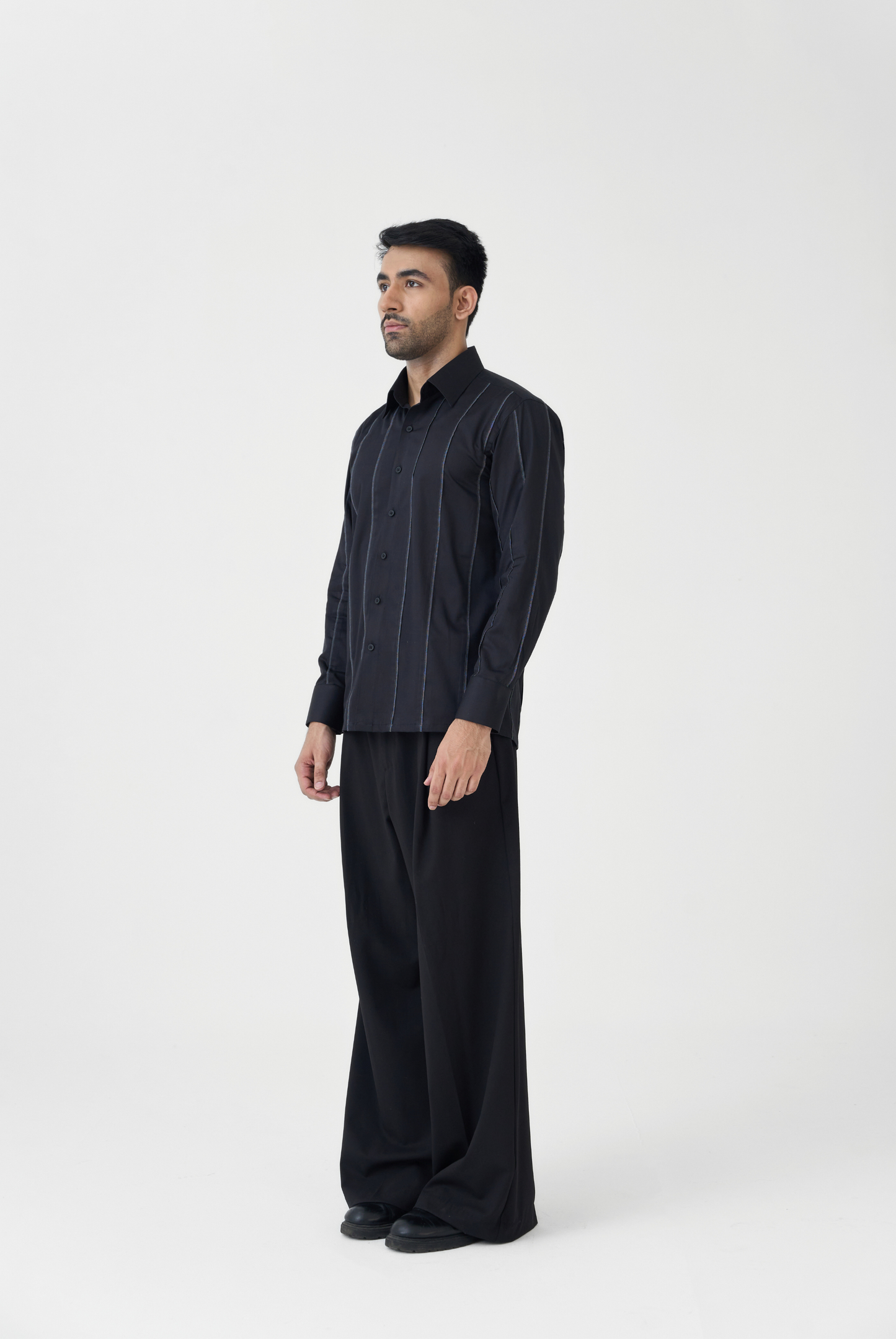 Charcoal Stripe Shirt