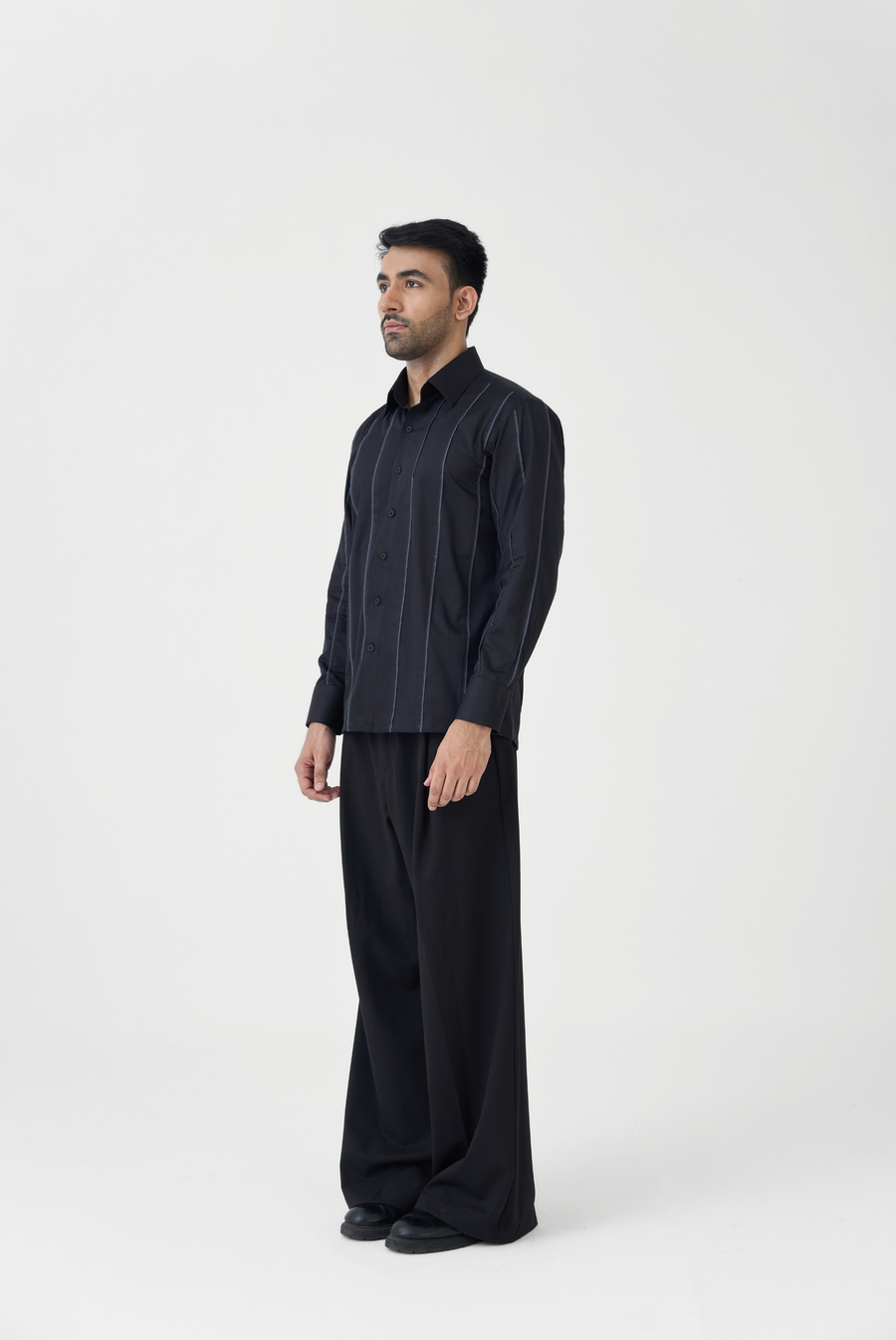 Charcoal Stripe Shirt