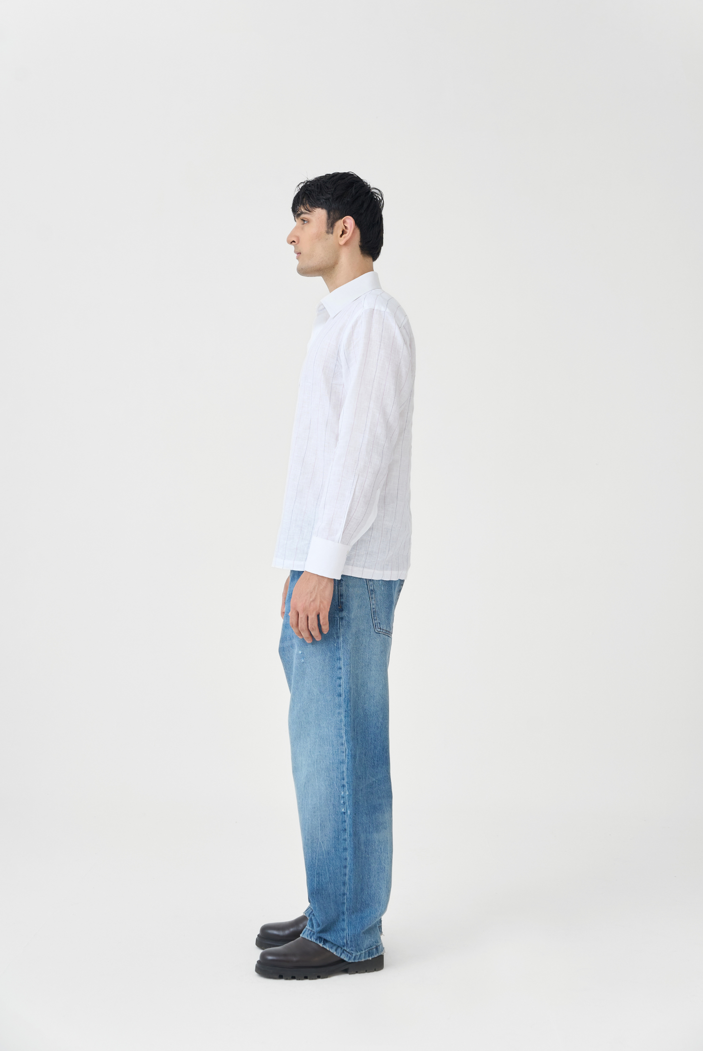 Contrast Stripe Shirt