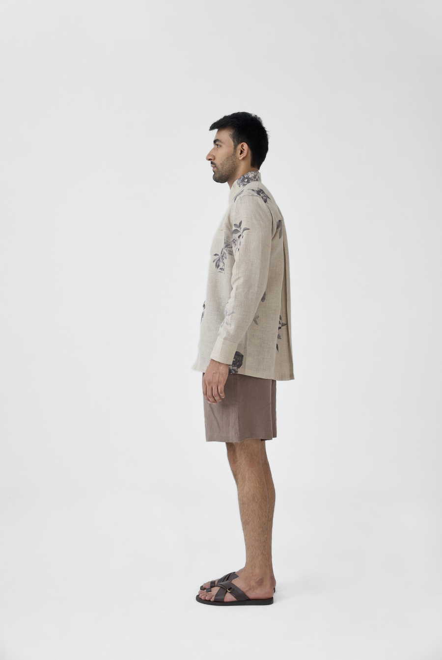 Linen Floral Shirt