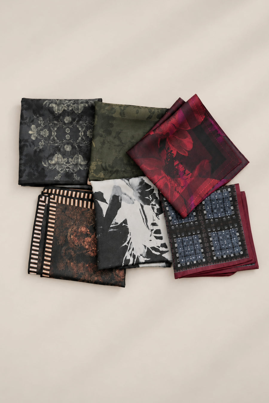 Bloom Pocket Square