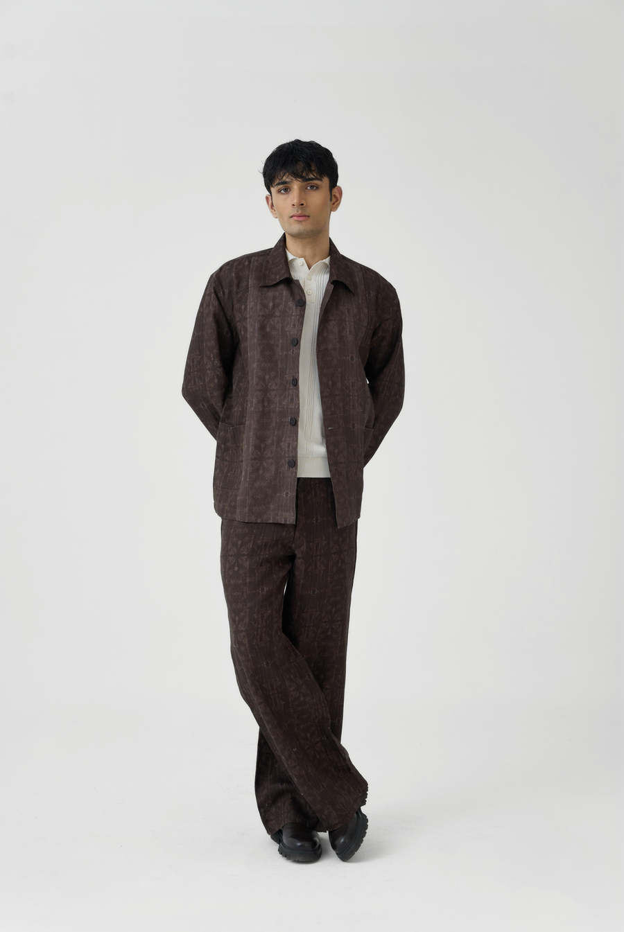 Dual Cedar Linen Jacket