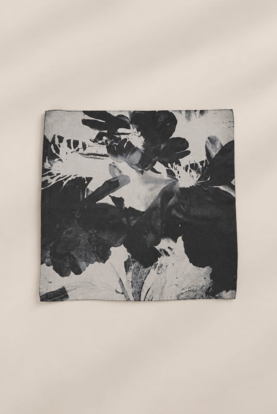 Midnight Garden Pocket Square